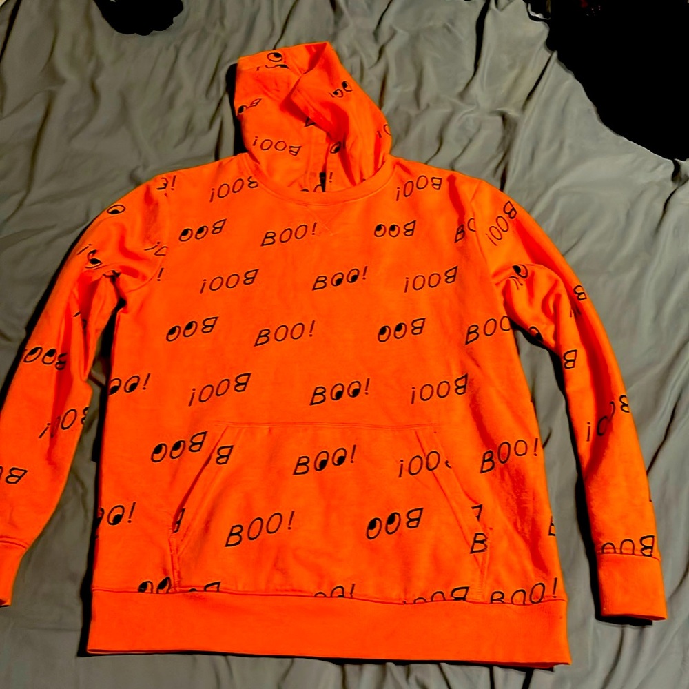 Lightweight Boo Halloween sweatshirt
